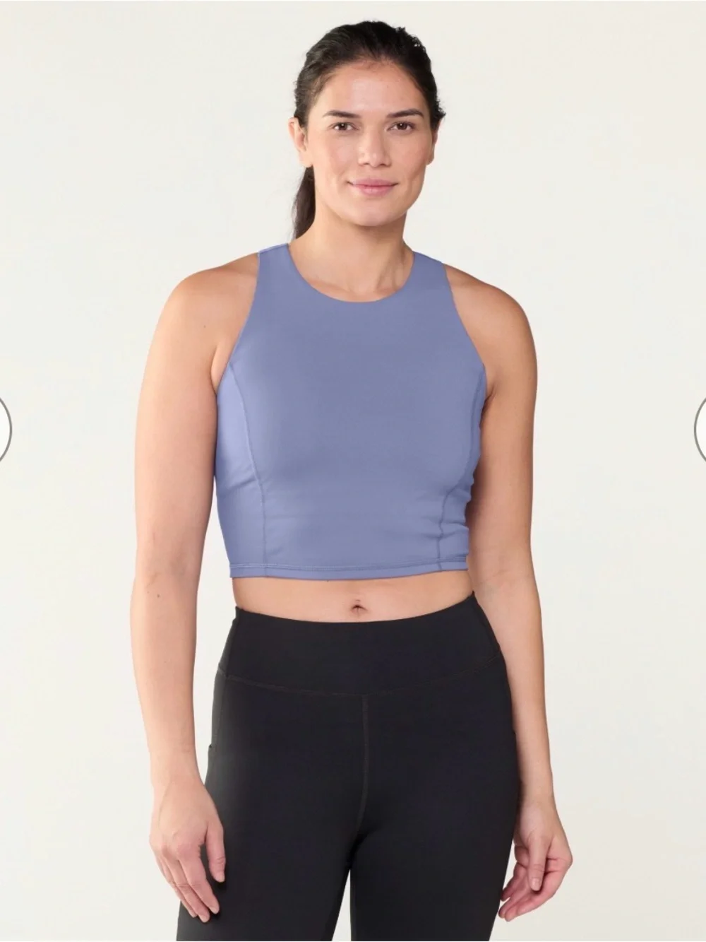 REI Active Pursuits Crop Tank Top - Horizon Purple - Picture 2 of 10